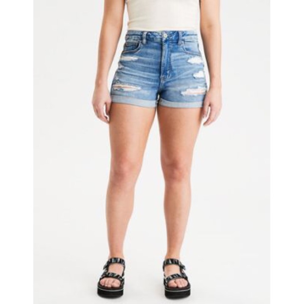 American Eagle Curvy High-Waisted Short